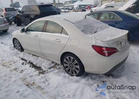 2018 Mercedes-Benz Cla 250 z USA, uszkodzony, nr VIN WDDSJ4EB5JN543376